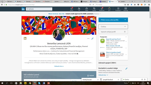 veronika lencova linkedin