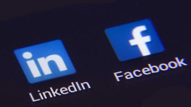 facebook linkedin