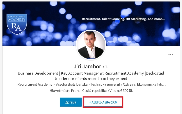 Social selling CRM