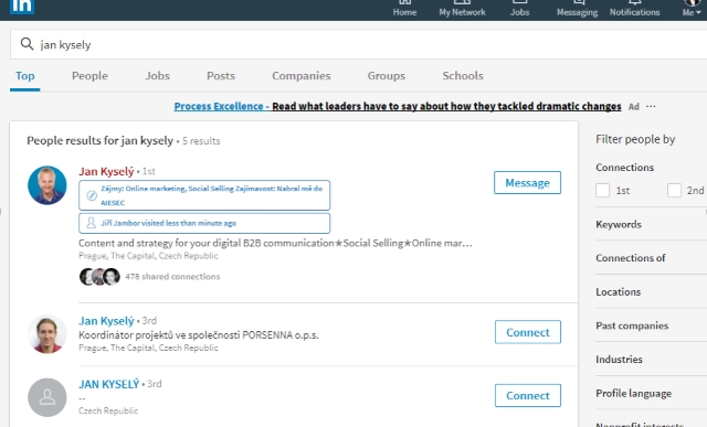 social selling linkedin
