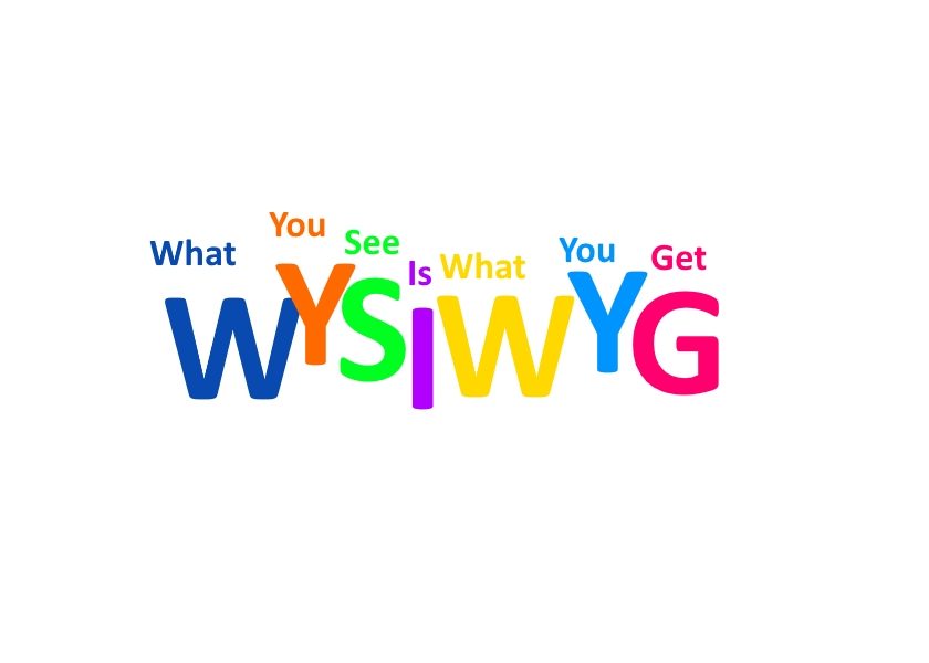 WYSIWYG