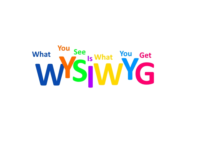 WYSIWYG