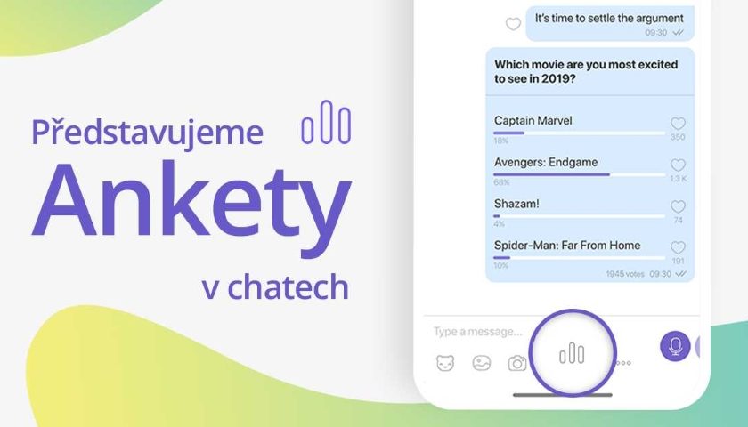 Viber uvádí Polls