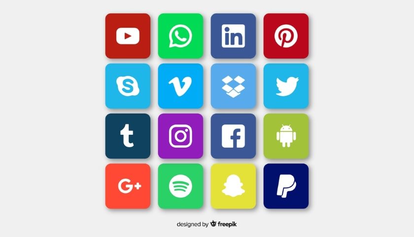 social media icons