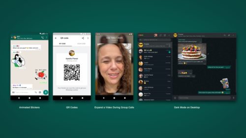 WhatsApp uvádí animované nálepky, QR kódy a nové možnosti videohovoru