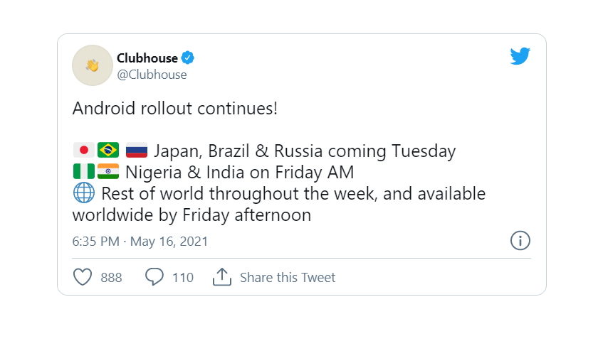 Clubhouse Android