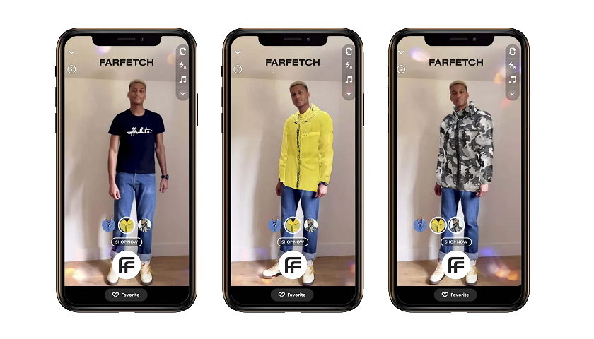 Snapchat AR Shopping Showcase