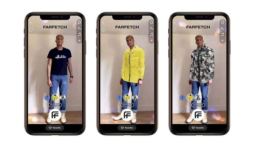 Snapchat AR Shopping Showcase