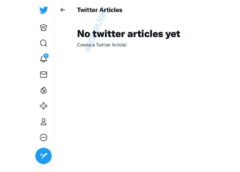 Twitter articles