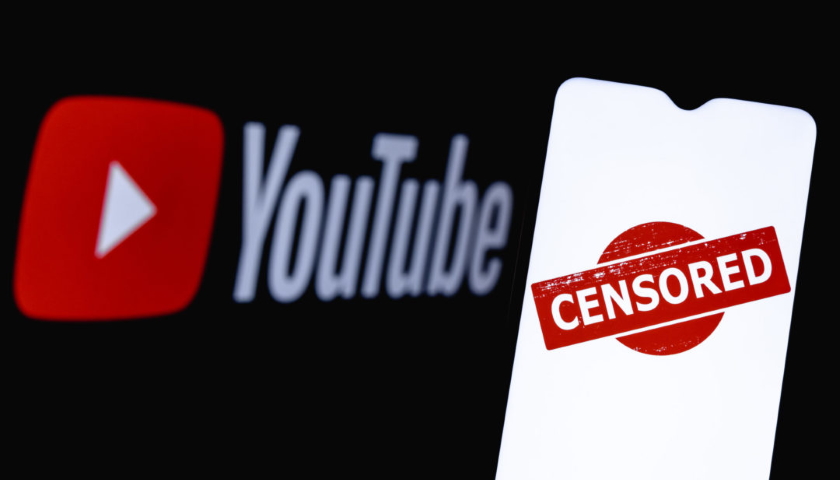 YouTube censored