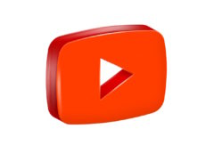 YouTube icon play