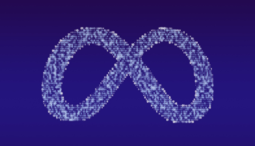 Meta metaverse logo