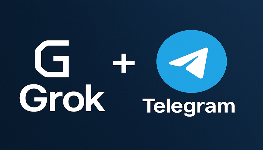 X integruje Grok AI chatbot s Telegramem