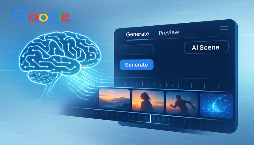 Google spouští rozšířené nástroje pro generování videí pomocí AI