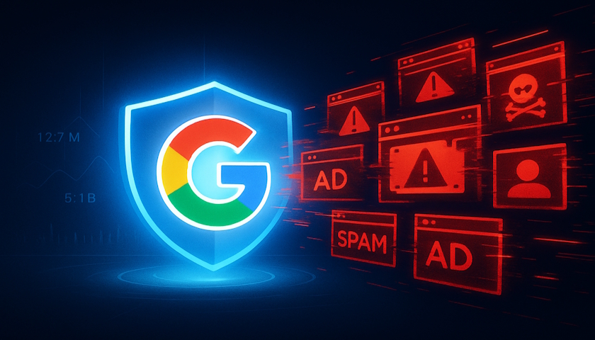 Google zablokoval 5,1 miliardy škodlivých reklam a pozastavil 39,2 milionu účtů inzerentů v roce 2024