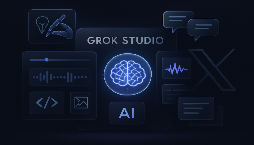 xAI uvádí Grok Studio