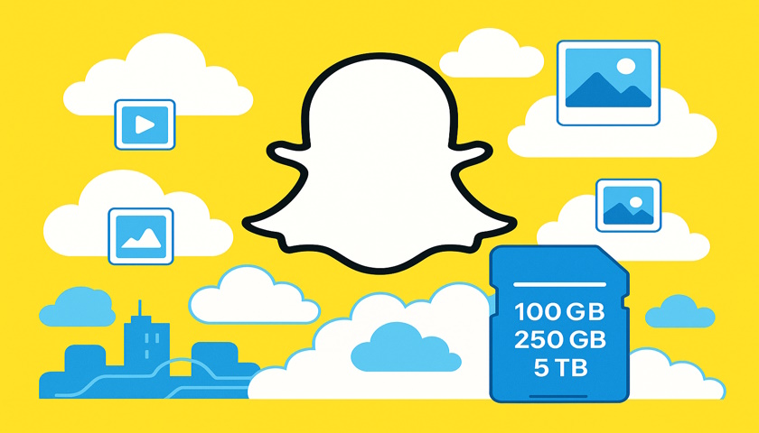Snapchat rozšiřuje placené úložiště pro Memories